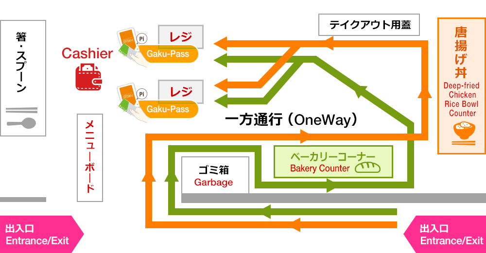 63(ロクサン) Cafe ご利用案内 Rokusan Café Information