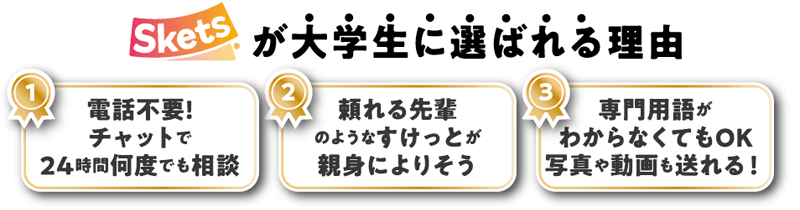 Sketsが選ばえる理由